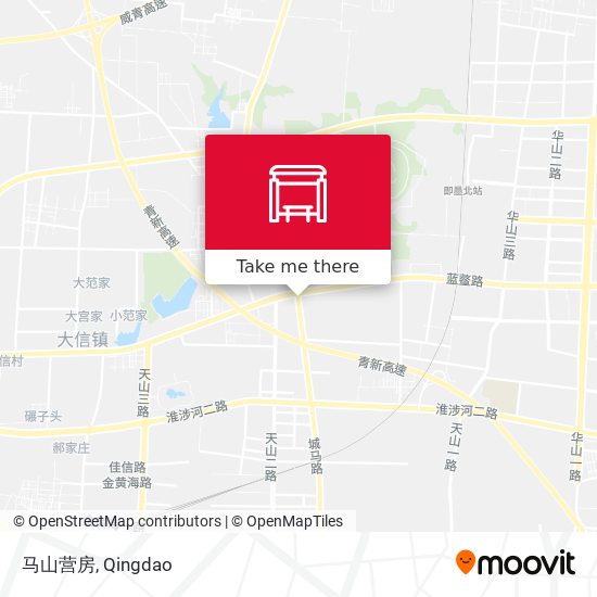 马山营房 map