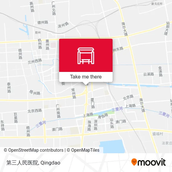 第三人民医院 map