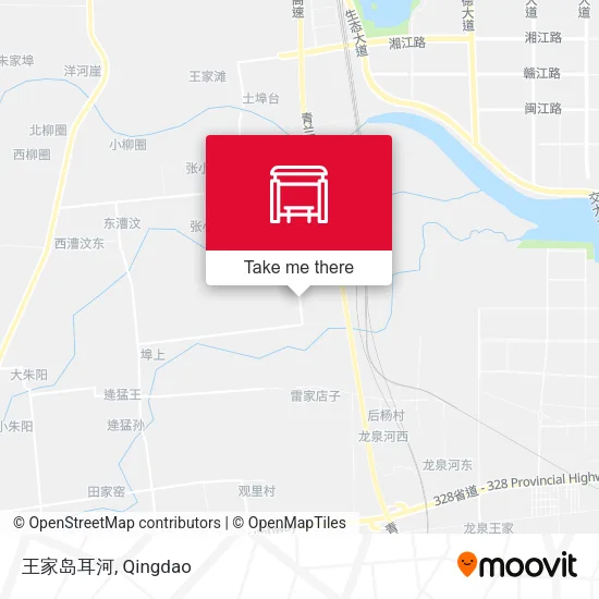 王家岛耳河 map