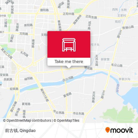 前古镇 map