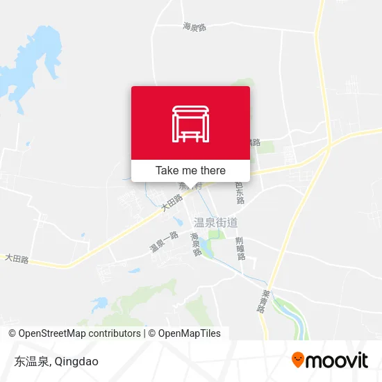 东温泉 map