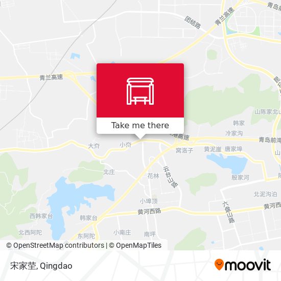宋家茔 map