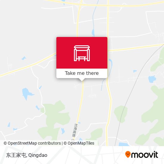 东王家屯 map