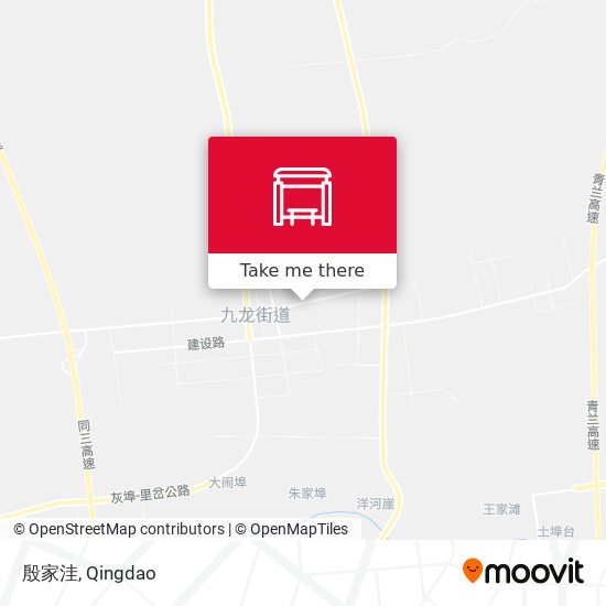 殷家洼 map