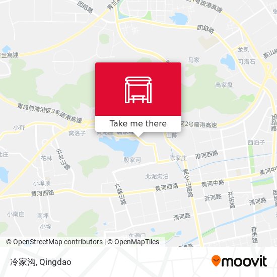 冷家沟 map