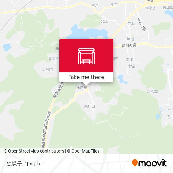 独垛子 map