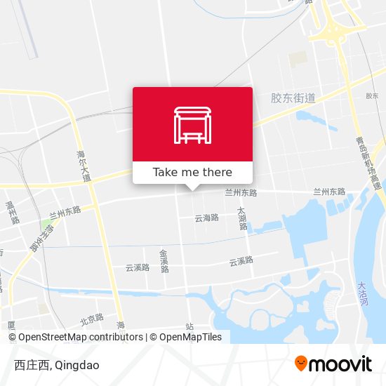 西庄西 map