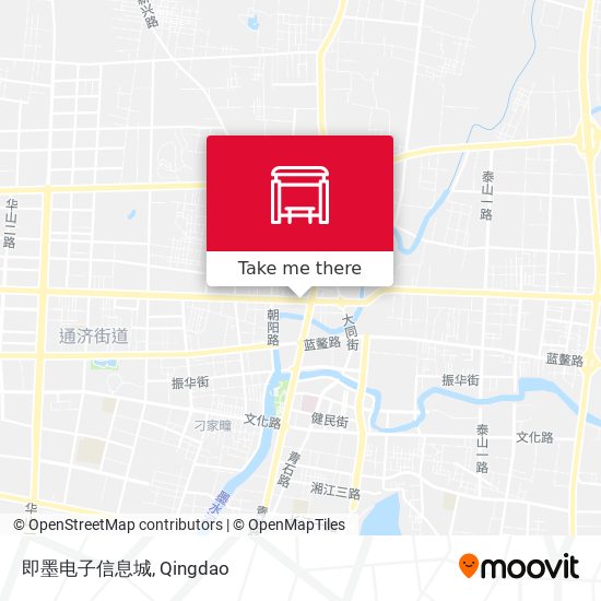 即墨电子信息城 map