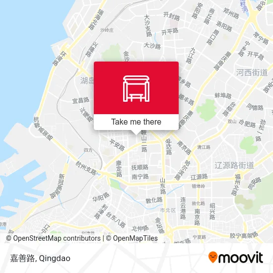 嘉善路 map