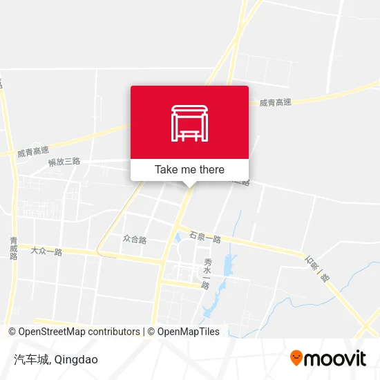 汽车城 map