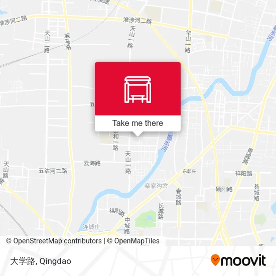大学路 map