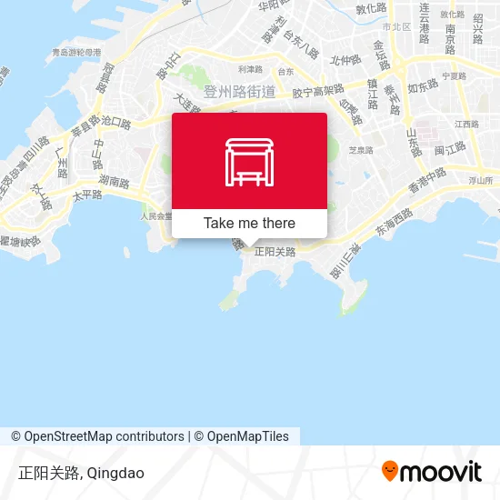 正阳关路 map