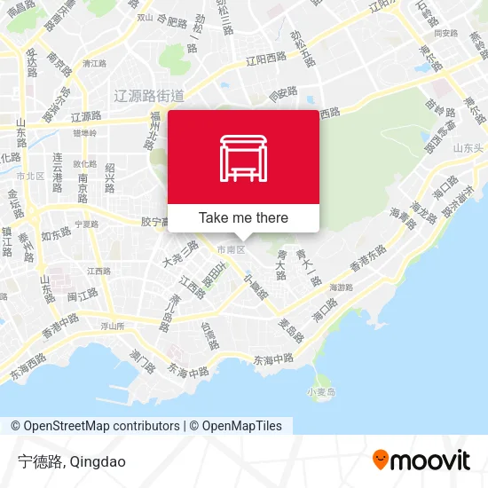 宁德路 map