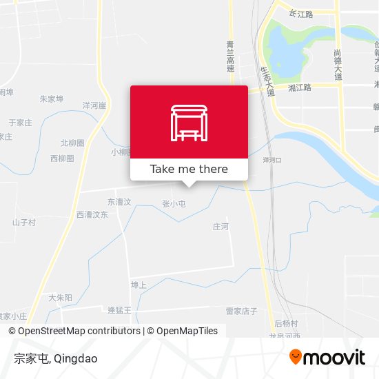 宗家屯 map