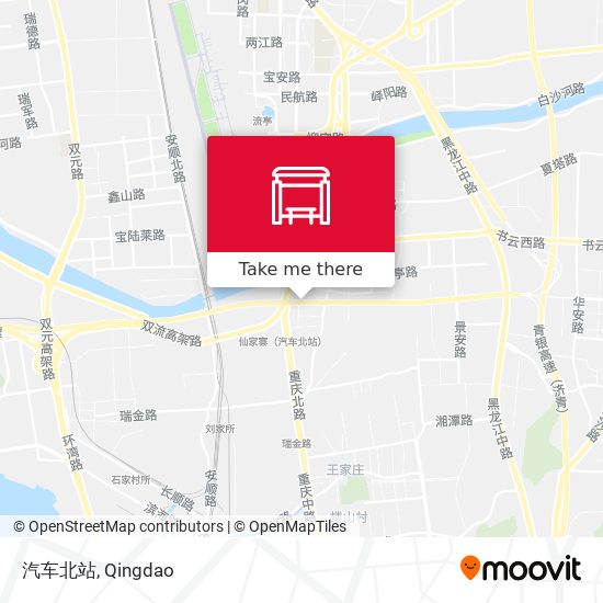 汽车北站 map