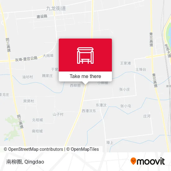 南柳圈 map