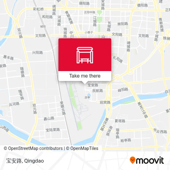 宝安路 map
