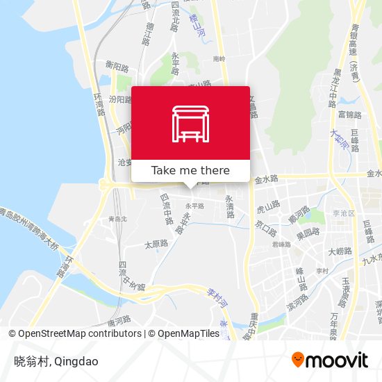 晓翁村 map