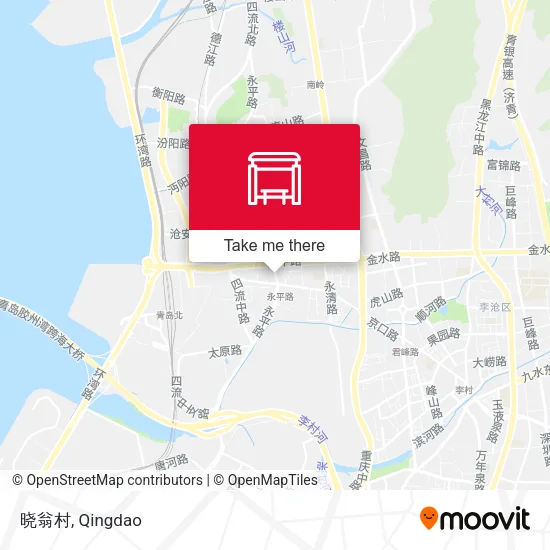 晓翁村 map