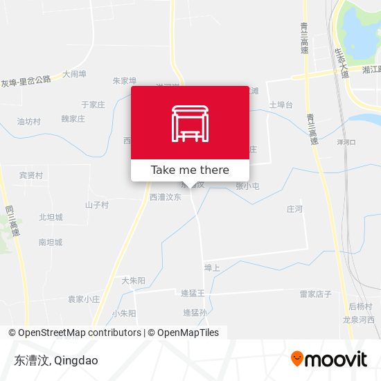 东漕汶 map