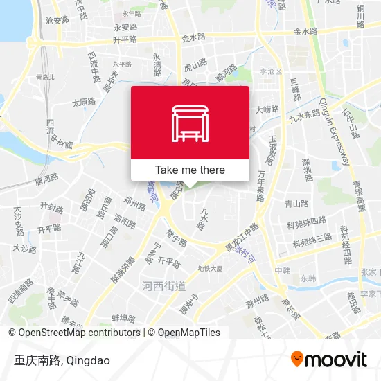 重庆南路 map