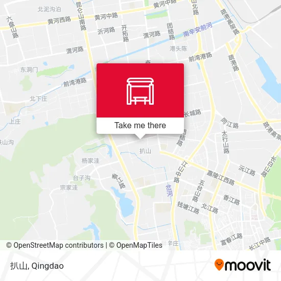 扒山 map