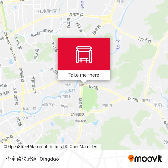 李宅路松岭路 map