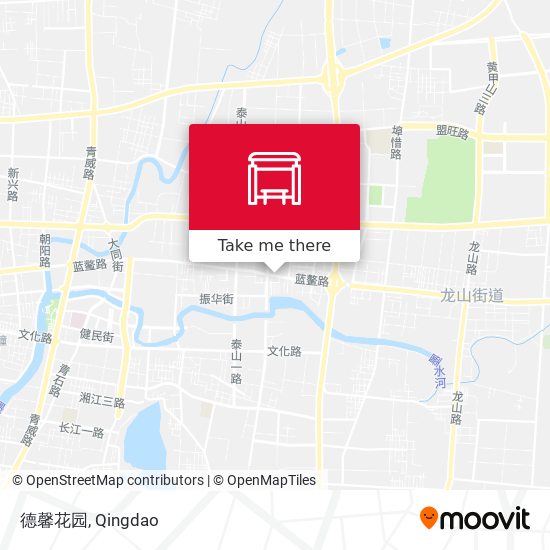 德馨花园 map