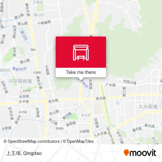 上王埠 map