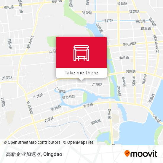 高新企业加速器 map