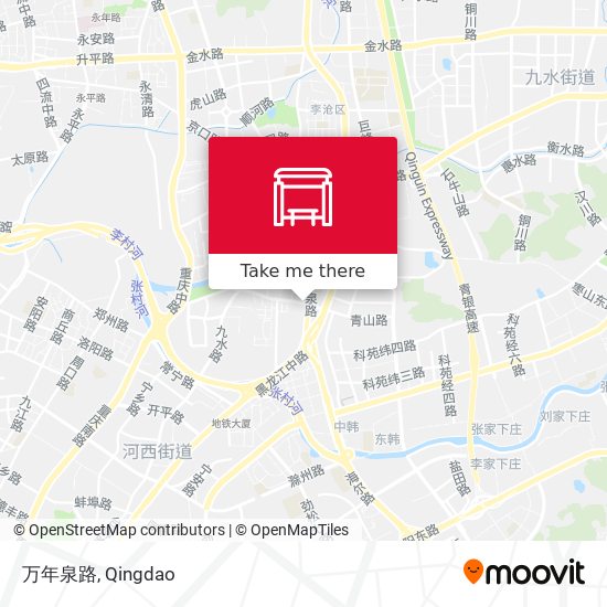 万年泉路 map