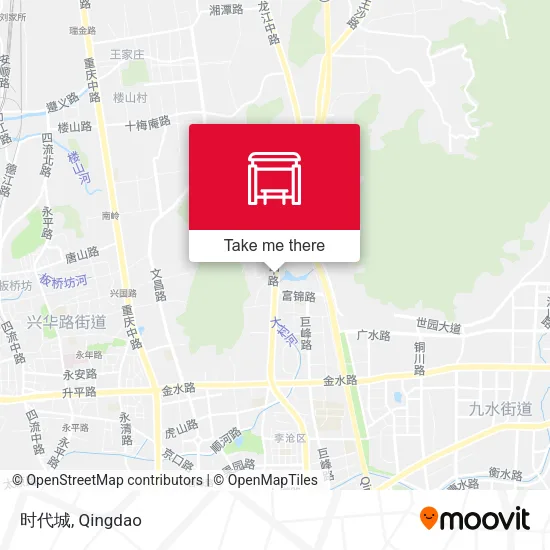 时代城 map
