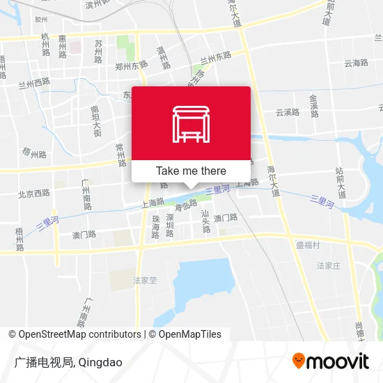 广播电视局 map
