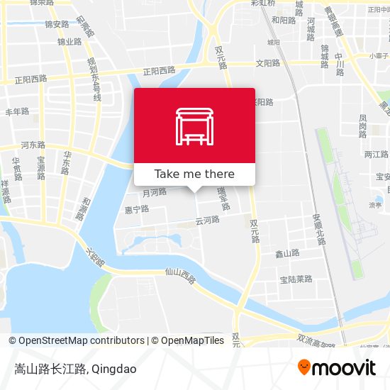 嵩山路长江路 map