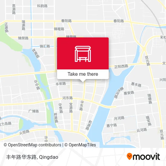 丰年路华东路 map