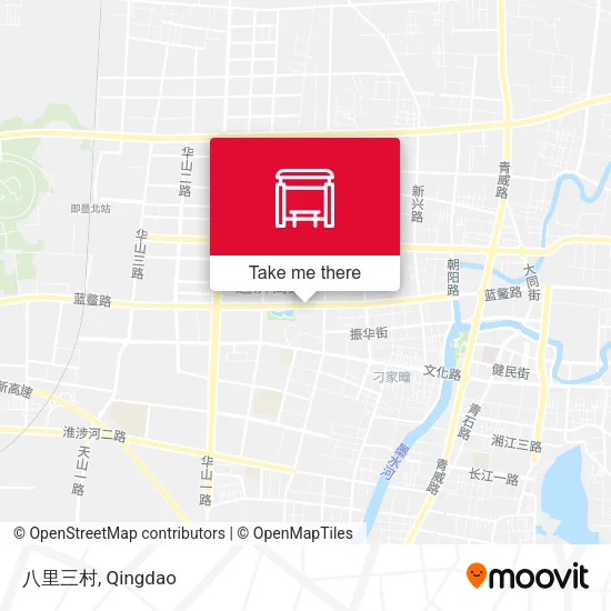 八里三村 map
