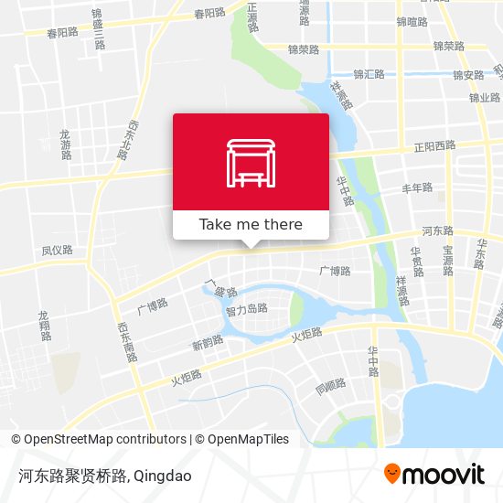 河东路聚贤桥路 map