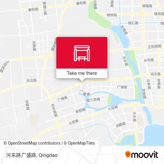 河东路广盛路 map