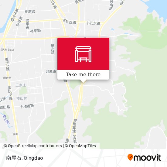 南屋石 map