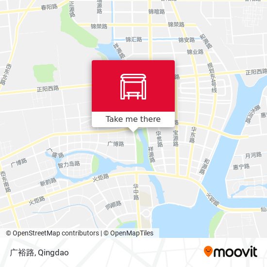 广裕路 map