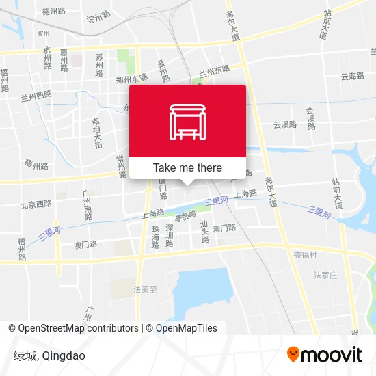绿城 map