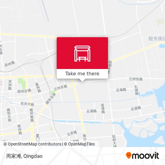 周家滩 map