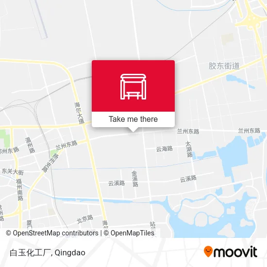白玉化工厂 map