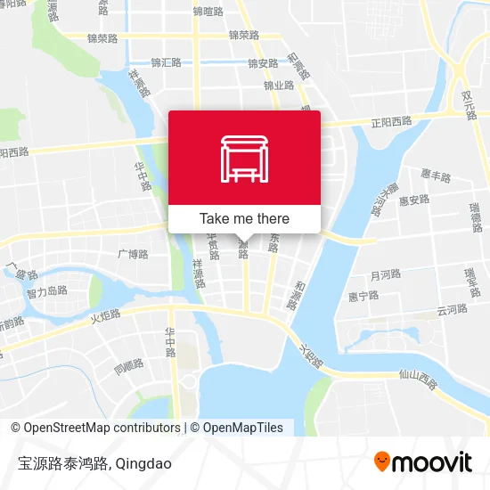 宝源路泰鸿路 map