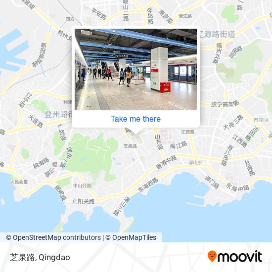 芝泉路 map