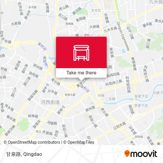 甘泉路 map