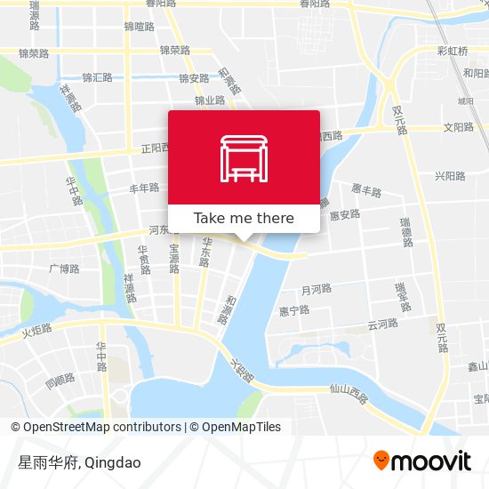 星雨华府 map