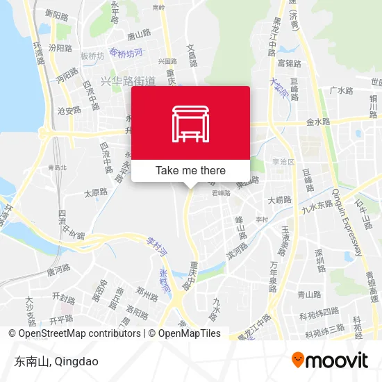 东南山 map