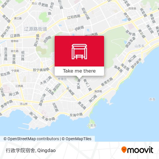 行政学院宿舍 map