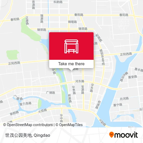 世茂公园美地 map